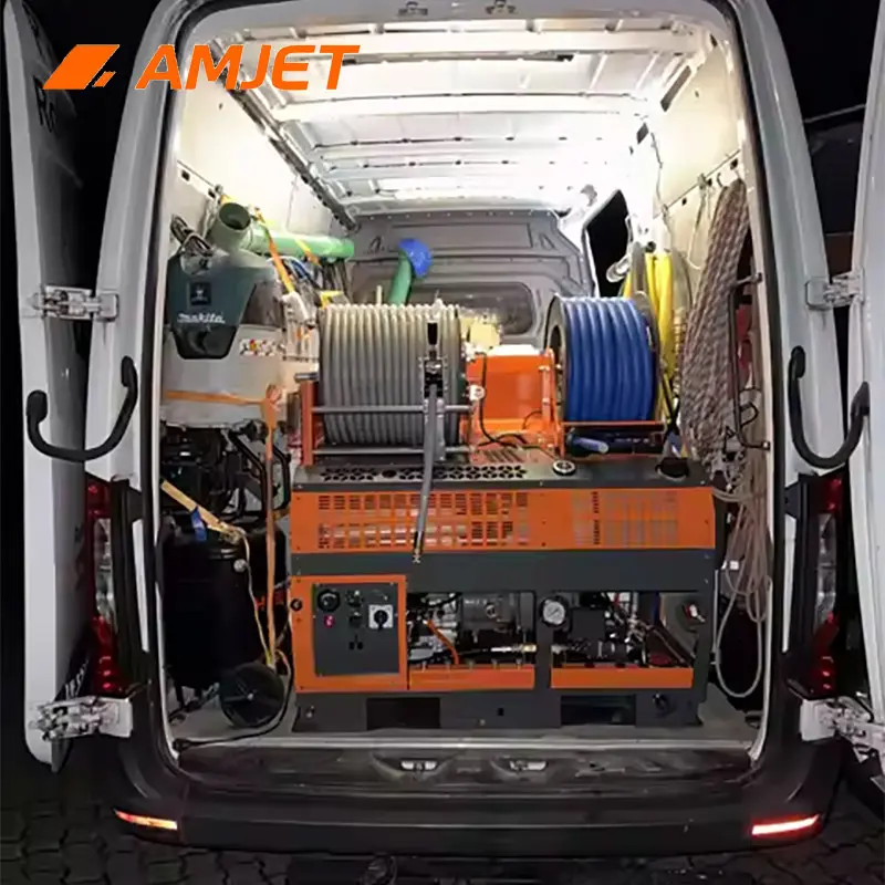 AMJET Warrior Pro: отзыв профессионального сантехника из Германии
